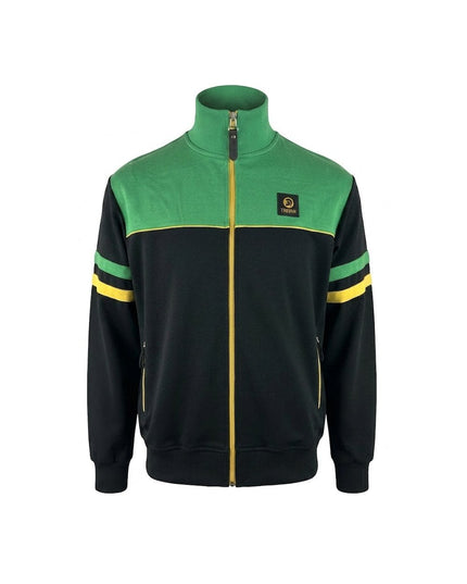 TROJAN Panel Track Top TR/9101 Black/Green