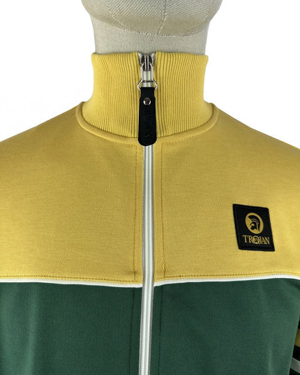 TROJAN Panel Track Top TR/9101 Green/Yellow