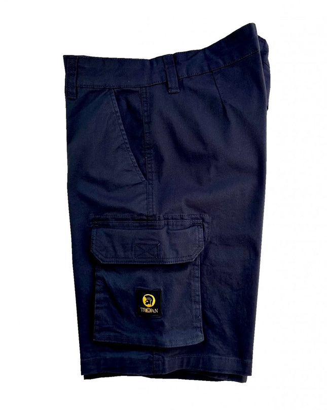 TROJAN Plain Cargo Short TC/1049 Navy