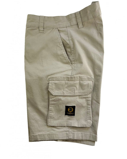 TROJAN Plain Cargo Short TC/1049 Stone