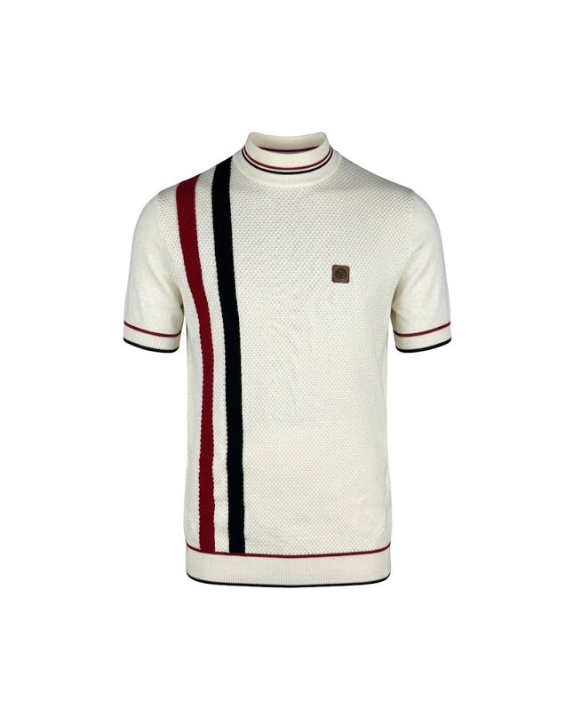 TROJAN Racing Stripe Fine Gauge Turtle Ecru TR/9064