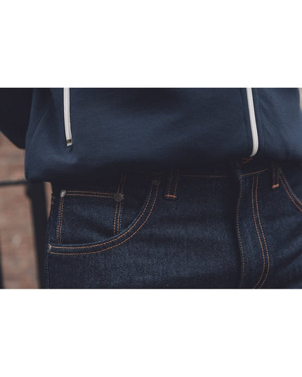 TROJAN Signature Orange Stitch Zip Fly Jean TC/1052