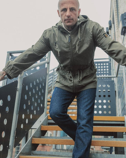 TROJAN Twill Badged Parka TC/1053 Army Green