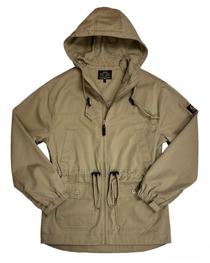 TROJAN Twill Badged Parka TC/1053 Stone