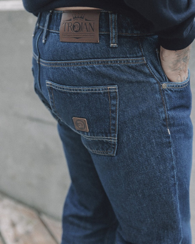 TROJAN Zip Stretch Straight Leg Jean TC/1022