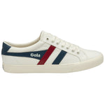 Charger l&#39;image dans la galerie, Gola Vegan Classics Men&#39;s Varsity Trainers White/Navy/Red - Raw Menswear
