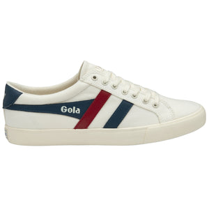 Gola Vegan Classics Men's Varsity Trainers White/Navy/Red - Raw Menswear