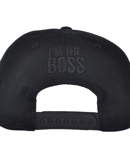 Carbon I’m The Boss Snapback Cap Black/Black