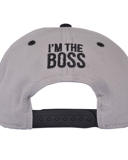 Carbon I’m The Boss snapback caps Grey