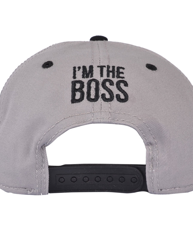 Carbon I’m The Boss snapback caps Grey