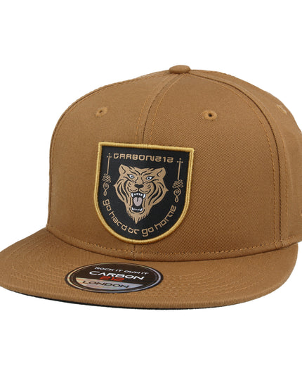 Carbon Limited Edition Tiger Go Hard or Go Home Snapback Caps