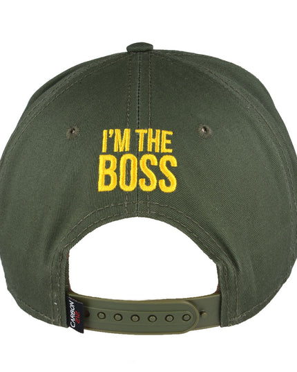 Carbon I’m The Boss Snapback Kkaki Gold 