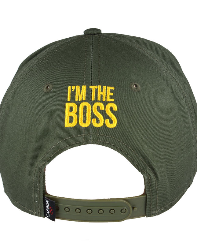 Carbon I’m The Boss Snapback Kkaki Gold 