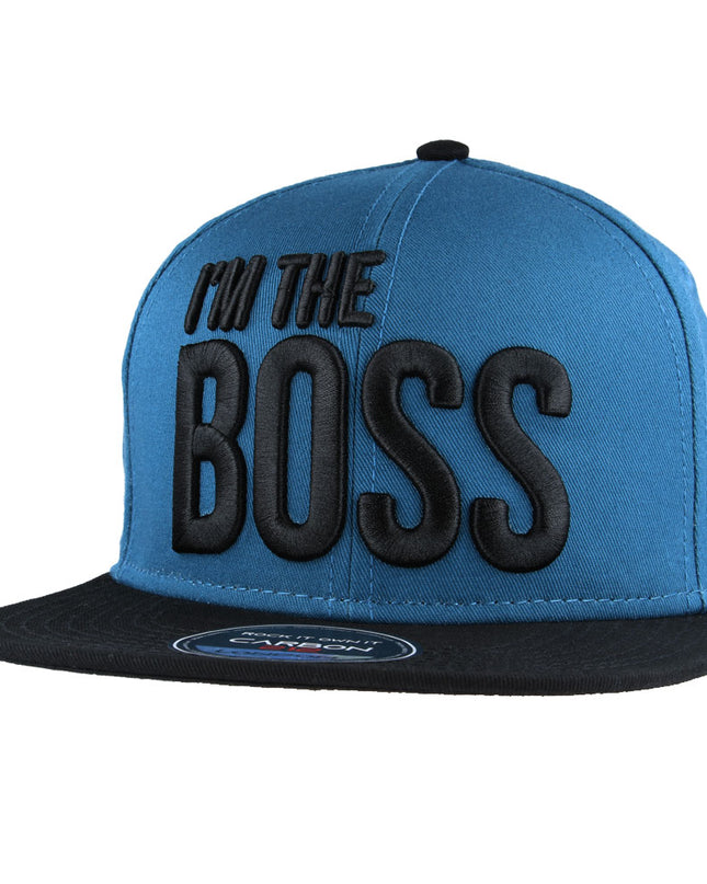 Carbon I’m The Boss Snapback Blue