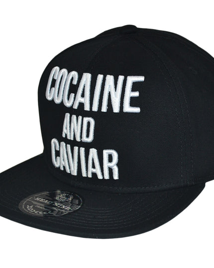 Carbon Cocaine & Caviar Snapback Black