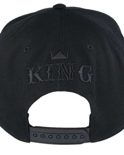 Carbon King Snapback Cap Black/Black