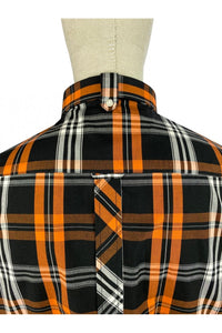 Trojan Check Short Sleeve Shirt With Free Matching Pocket Square TC/1003 Trojan - Raw Menswear
