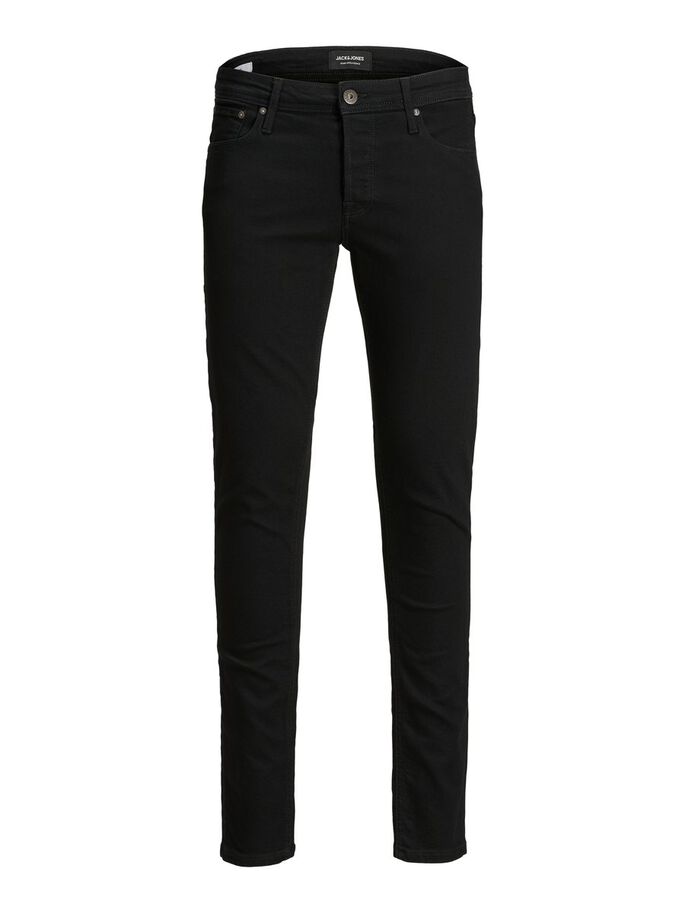 Jack & Jones Glenn Original AM 816 Slim Fit Jeans Black - Raw Menswear