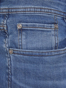 Jack & Jones Glenn Original AM 815 Slim Fit Jeans Blue - Raw Menswear