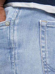 Jack & Jones Liam Original AGI 002 Faded Skinny Fit Jeans - Raw Menswear