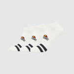 Load image into Gallery viewer, Ellesse (3 Pack) Melna White Socks
