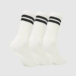 Lade das Bild in den Galerie-Viewer, Ellesse (3 Pack) Pullo White Crew Socks - Raw Menswear
