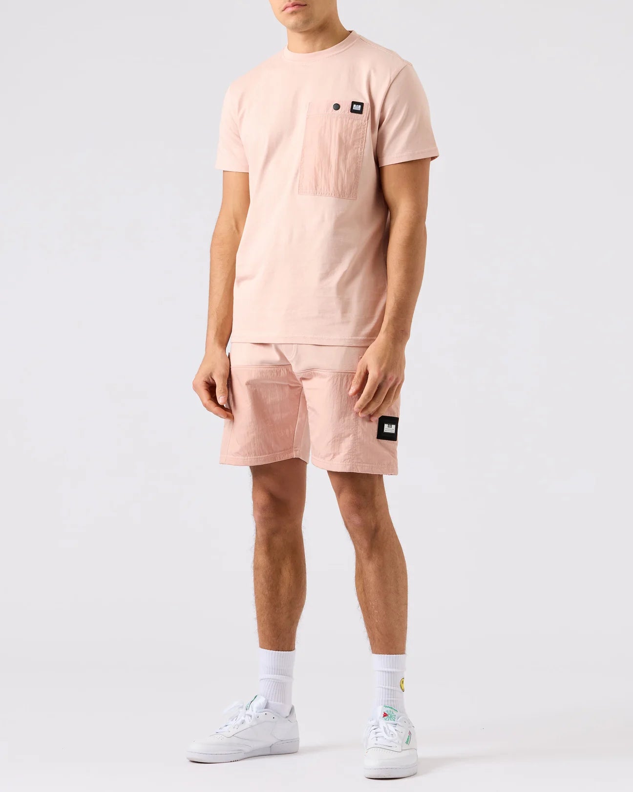 Weekend Offender Tahiti Tee Rossewater Pink - Raw Menswear