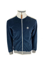 Load image into Gallery viewer, Trojan Marley Velour Track Top TR/8750 Navy - Raw Menswear
