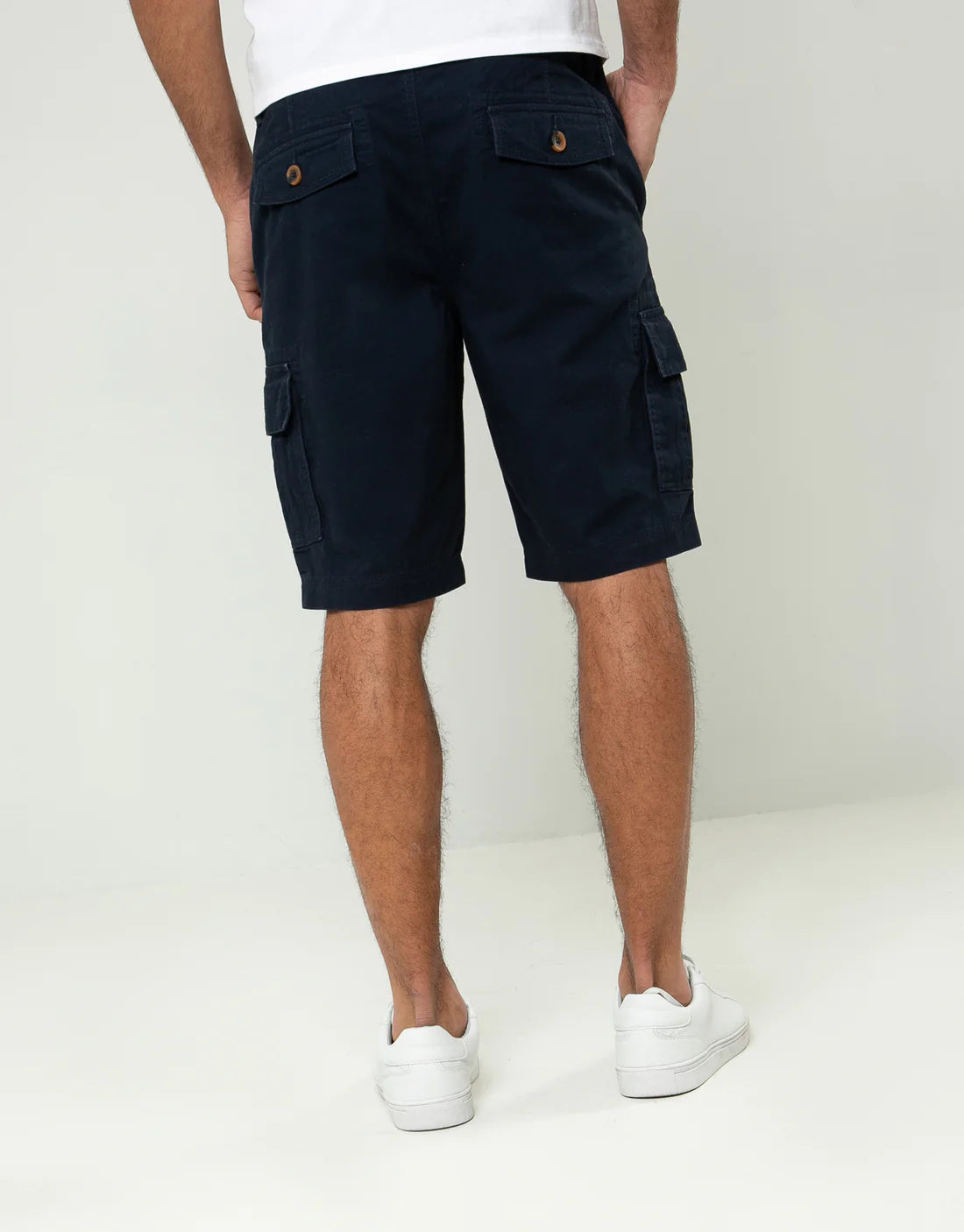 Theadbare Cargo Shorts Navy - Raw Menswear