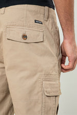 Charger l&#39;image dans la galerie, Theadbare Cargo Shorts Stone - Raw Menswear
