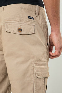 Theadbare Cargo Shorts Stone - Raw Menswear