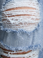 Lade das Bild in den Galerie-Viewer, Jack &amp; Jones Liam Original 793 Skinny Light Wash Distressed Jeans - Raw Menswear
