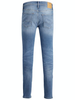 Lade das Bild in den Galerie-Viewer, Jack &amp; Jones Liam Original 793 Skinny Light Wash Distressed Jeans - Raw Menswear
