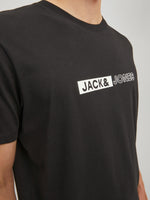 Carica l&#39;immagine nel visualizzatore di Gallery, Jack &amp; Jones Neo Tee Black - Raw Menswear
