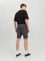 Load image into Gallery viewer, Jack &amp; Jones Shark Sweat Shorts Dark Grey - Raw Menswear
