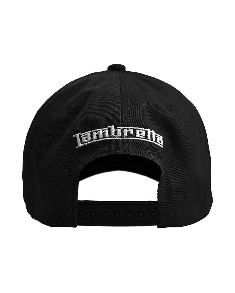 Lambretta Target Baseball Cap Black - Raw Menswear