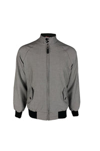 Trojan Dogtooth Check Harrington Jacket TC/1001B - Raw Menswear