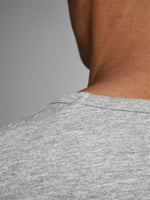 Load image into Gallery viewer, Jack &amp; Jones Basic O-Neck Long Sleeve Tee Grey - Raw Menswear
