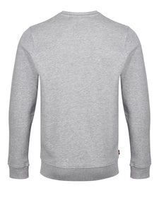 Luke 1977 Sport London Sweater Marl Grey - Raw Menswear