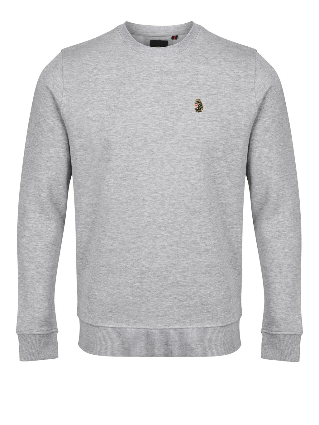 Luke 1977 Sport London Sweater Marl Grey - Raw Menswear