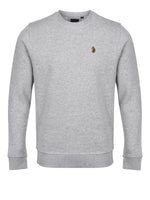Load image into Gallery viewer, Luke 1977 Sport London Sweater Marl Grey - Raw Menswear
