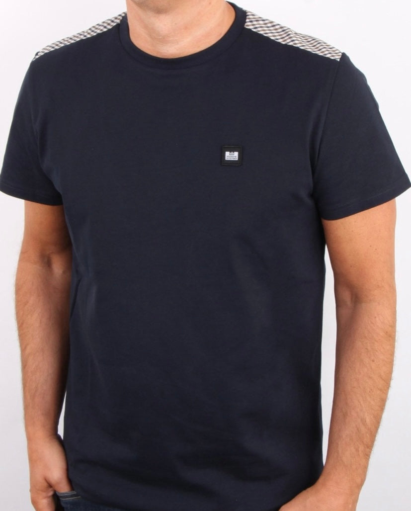 Weekend Offender Diaz Tee Navy - Raw Menswear