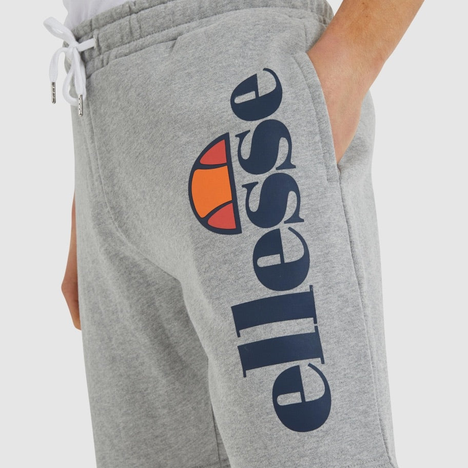 Ellesse Bossini Fleece Shorts Marl Grey - Raw Menswear