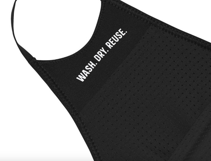 Adidas Washable Face Mask Black - Raw Menswear