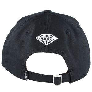 Carbon212 Diamond Baseball Cap Black - Raw Menswear
