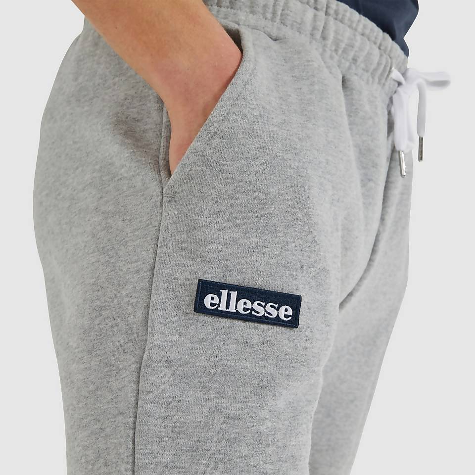 Ellesse Noli Fleece Shorts Grey Marl - Raw Menswear