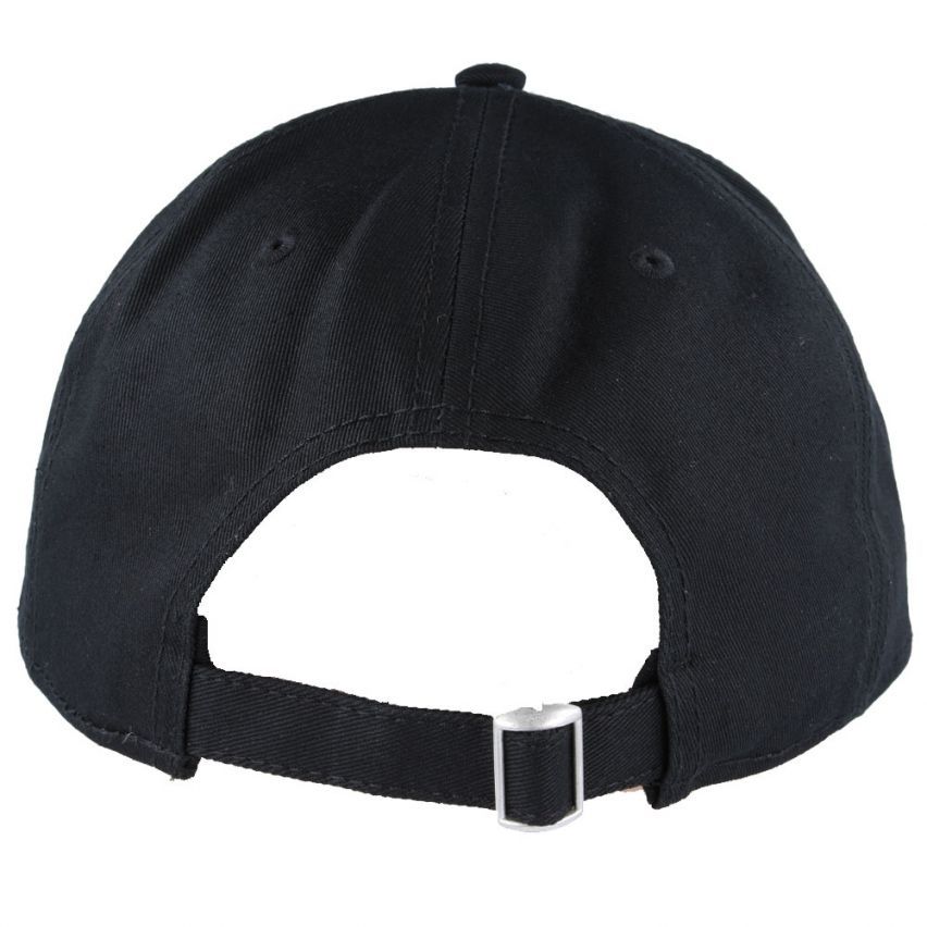 Carbon Curved Peak Cap Black - Raw Menswear