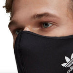 Carica l&#39;immagine nel visualizzatore di Gallery, Adidas Washable Face Mask Black - Raw Menswear
