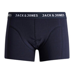 Men’s Ellesse Anthony Boxer Shorts 3 Black/Navy/Grey 3-Pack - Raw Menswear