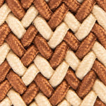 Carica l&#39;immagine nel visualizzatore di Gallery, Heritage Braid Belt Tan Cream Mix - Raw Menswear
